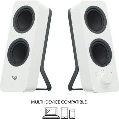 Buy Logitech Z207 20-Channel Speakers - Sleek Black & White Design, Crystal Clear Sound!